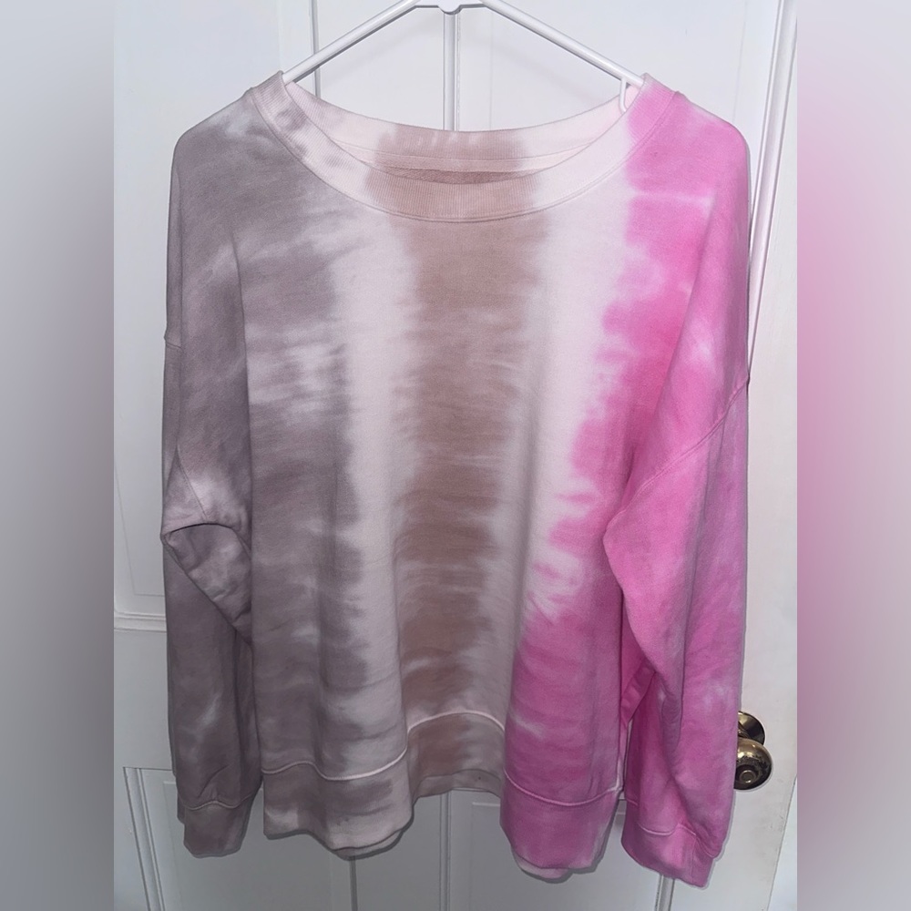 Lou and Grey tie-dyed CrewNeck sweatshirt